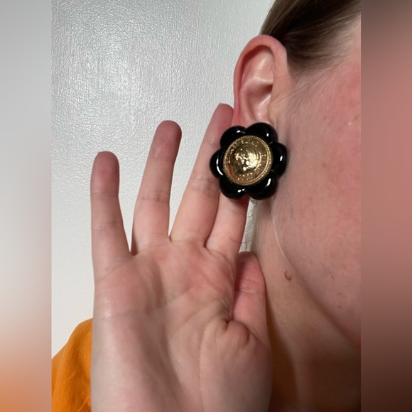 Chanel Coco Mademoiselle Coin Clip on Earrings - Picture 8 of 8